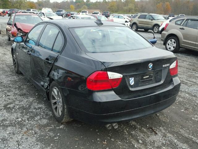 WBAVA33537PV63733 - 2007 BMW 328 I BLACK photo 3