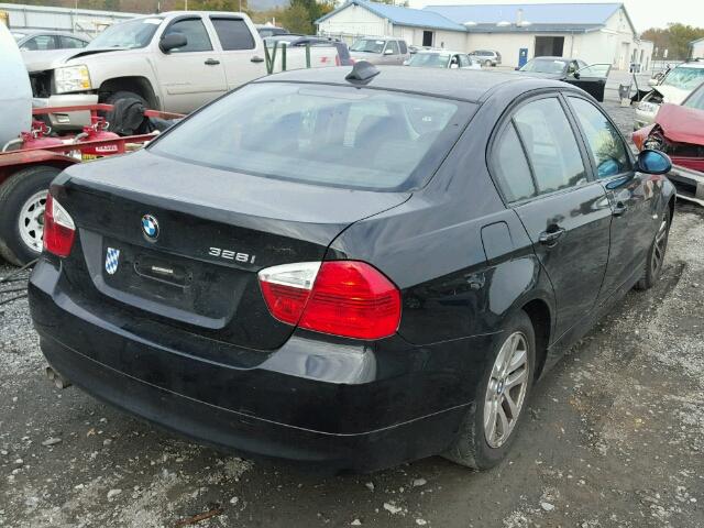 WBAVA33537PV63733 - 2007 BMW 328 I BLACK photo 4