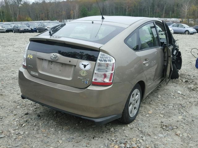 JTDKB20U287753940 - 2008 TOYOTA PRIUS TAN photo 4