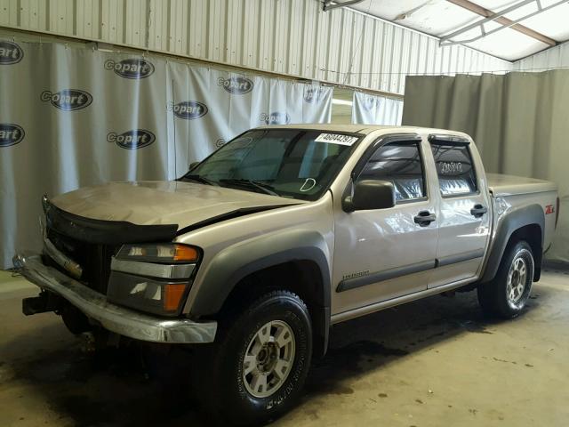 1GCDS136248164374 - 2004 CHEVROLET COLORADO BEIGE photo 2