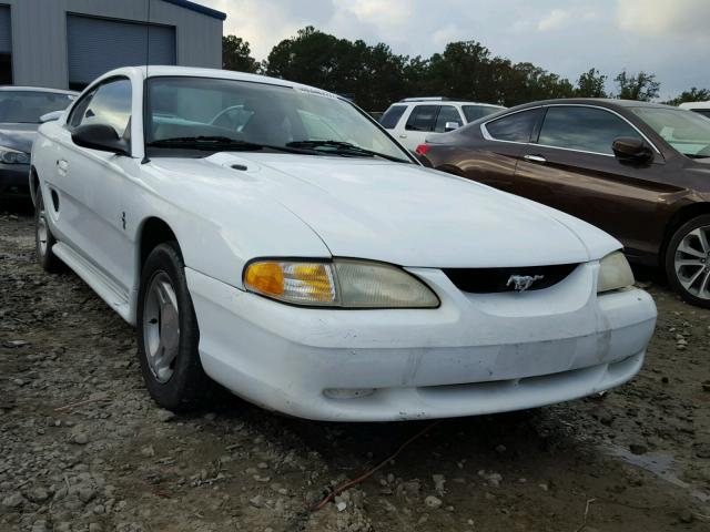 1FALP4046VF177312 - 1997 FORD MUSTANG WHITE photo 1