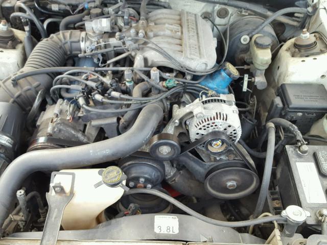 1FALP4046VF177312 - 1997 FORD MUSTANG WHITE photo 7