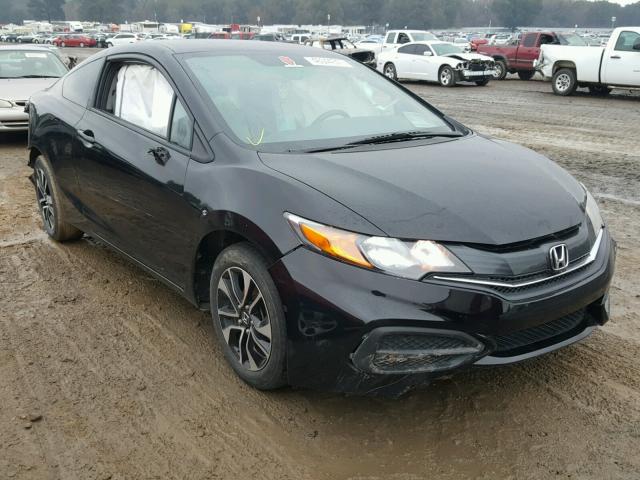 2HGFG3B52EH503484 - 2014 HONDA CIVIC LX BLACK photo 1