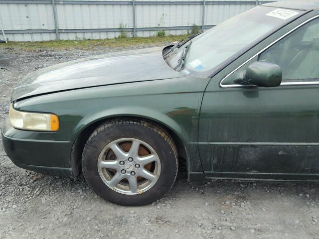 1G6KY54992U105481 - 2002 CADILLAC SEVILLE ST GREEN photo 9