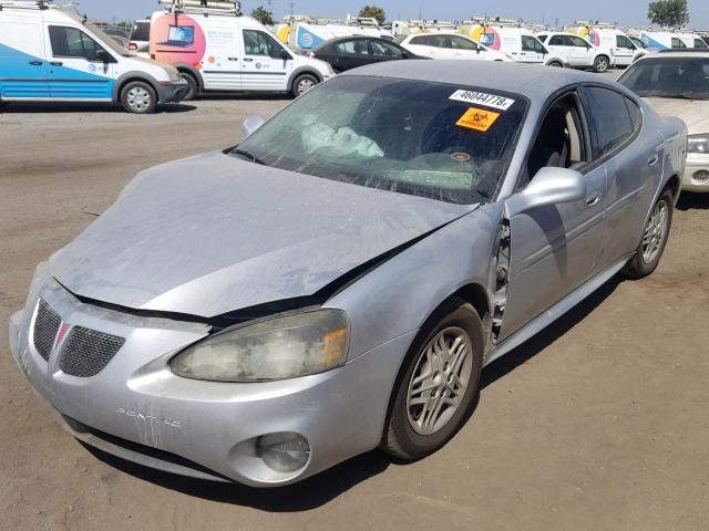 2G2WP522651235150 - 2005 PONTIAC GRAND PRIX SILVER photo 2