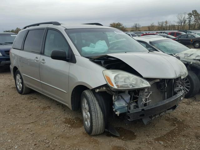 5TDZA23C94S202652 - 2004 TOYOTA SIENNA CE SILVER photo 1