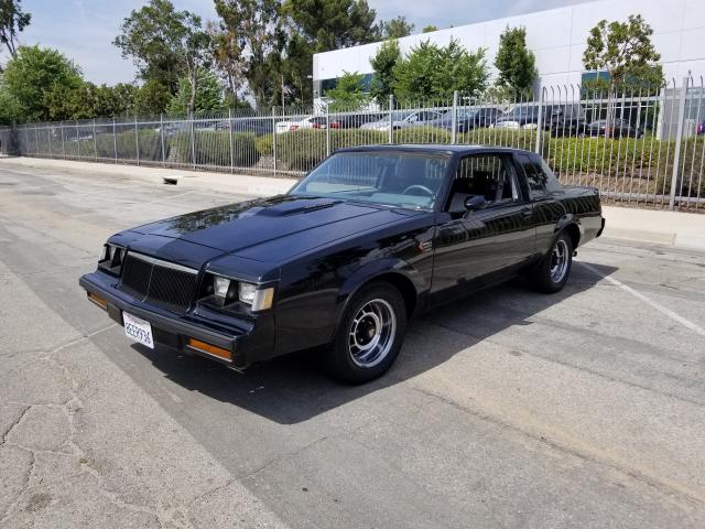 1G4GK4770GP455172 - 1986 BUICK REGAL T-TY BLACK photo 1