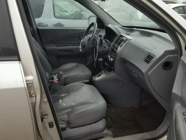 KM8JN12D85U116697 - 2005 HYUNDAI TUCSON GLS GRAY photo 5