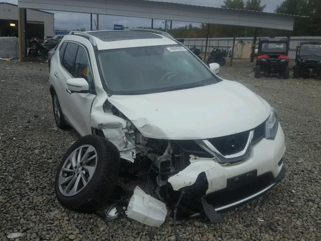 5N1AT2MT1FC800479 - 2015 NISSAN ROGUE S WHITE photo 1