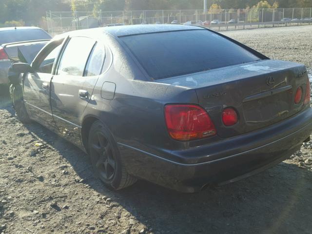 JT8BD69S620172216 - 2002 LEXUS GS 300 GRAY photo 3