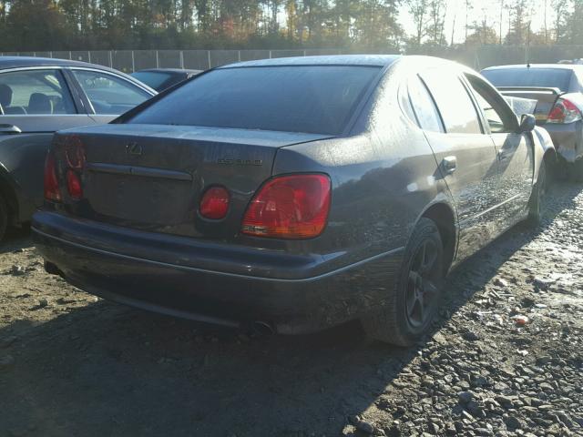 JT8BD69S620172216 - 2002 LEXUS GS 300 GRAY photo 4