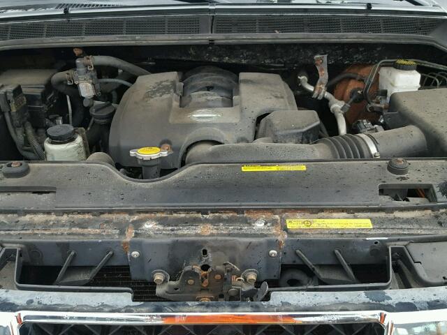 5N1AA08B54N730191 - 2004 NISSAN ARMADA SE GRAY photo 7