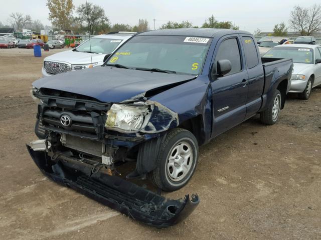 5TETX22N36Z240813 - 2006 TOYOTA TACOMA BLUE photo 2