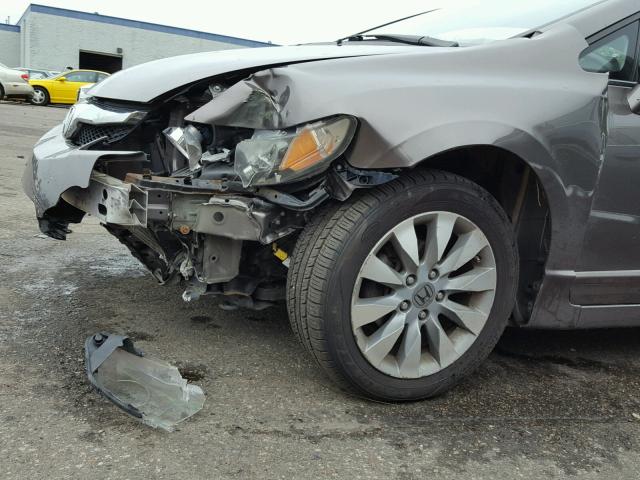19XFA1F9XAE016833 - 2010 HONDA CIVIC EXL 棕色 照片 9