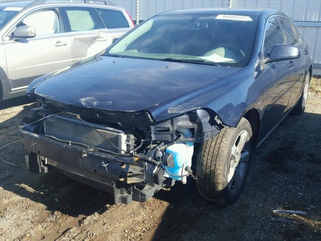 1G1ZC5E1XBF283965 - 2011 CHEVROLET MALIBU 1LT BLUE photo 2