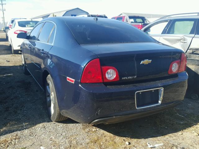 1G1ZC5E1XBF283965 - 2011 CHEVROLET MALIBU 1LT BLUE photo 3