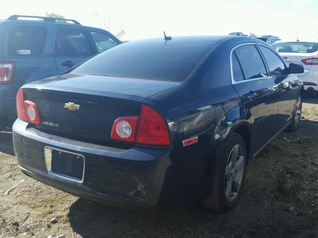 1G1ZC5E1XBF283965 - 2011 CHEVROLET MALIBU 1LT BLUE photo 4