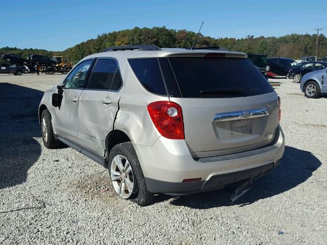 2GNALPEK0C6323238 - 2012 CHEVROLET EQUINOX LT TAN photo 3