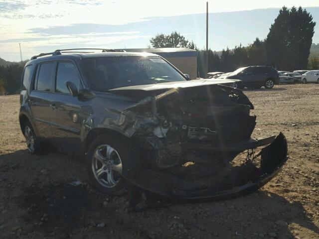 5FNYF4H68CB006684 - 2012 HONDA PILOT EXL GRAY photo 1