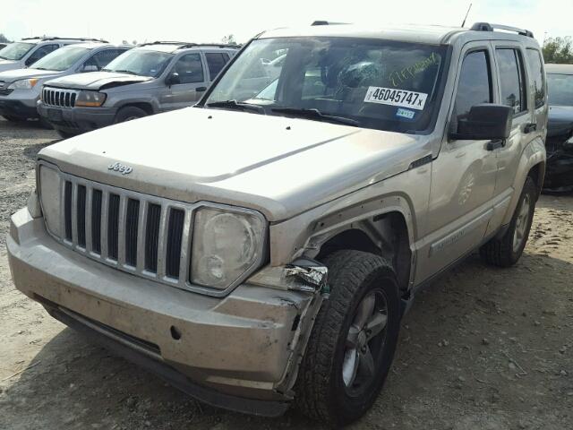 1J4PP5GK6BW542616 - 2011 JEEP LIBERTY LI GOLD photo 2