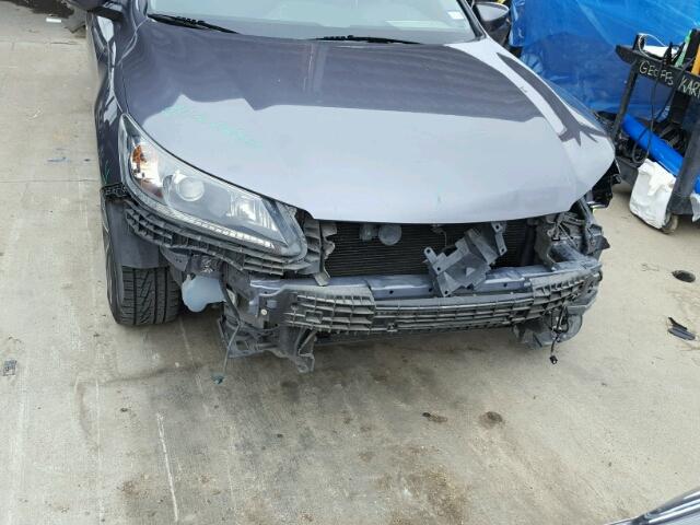 1HGCR2F55DA257173 - 2013 HONDA ACCORD SPO GRAY photo 9