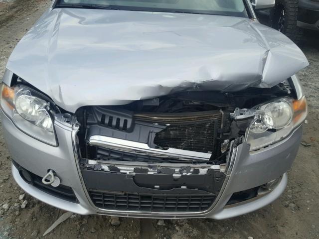 WAUDF78E28A095219 - 2008 AUDI A4 2.0T QU SILVER photo 7