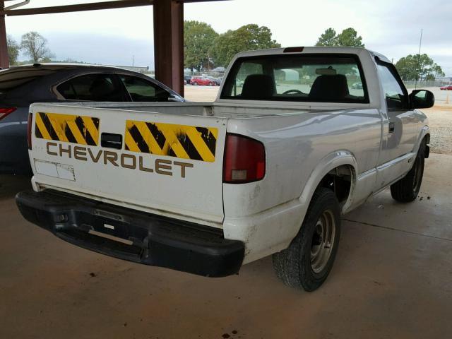 1GCCS145428161328 - 2002 CHEVROLET S TRUCK S1 WHITE photo 4