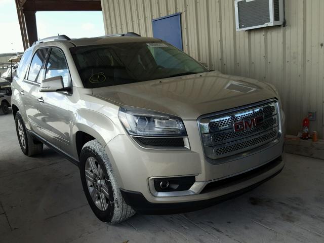 1GKKRRKD1DJ235000 - 2013 GMC ACADIA SLT GOLD photo 1