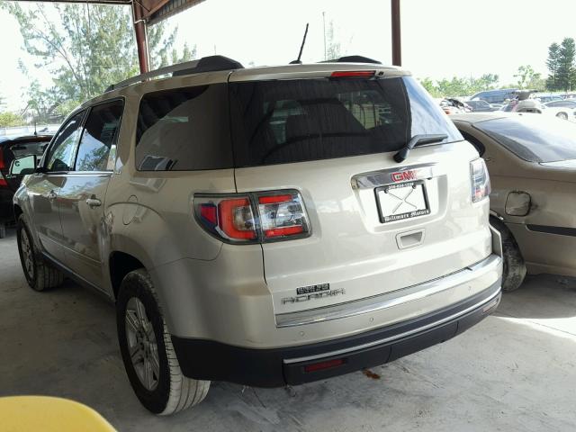 1GKKRRKD1DJ235000 - 2013 GMC ACADIA SLT ოქროსფერი ფოტო 3