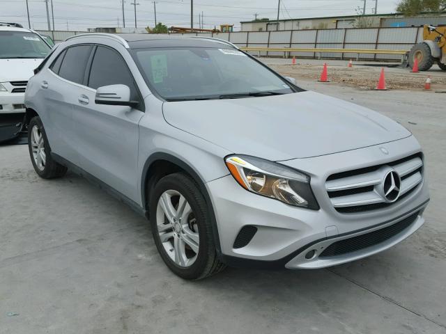 WDCTG4GB3FJ179865 - 2015 MERCEDES-BENZ GLA 250 4M GRAY photo 1