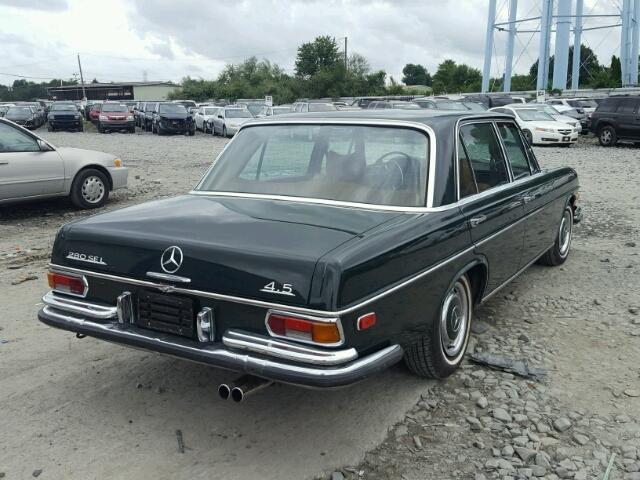 10806812017646 - 1973 MERCEDES-BENZ 280SEL GREEN photo 4