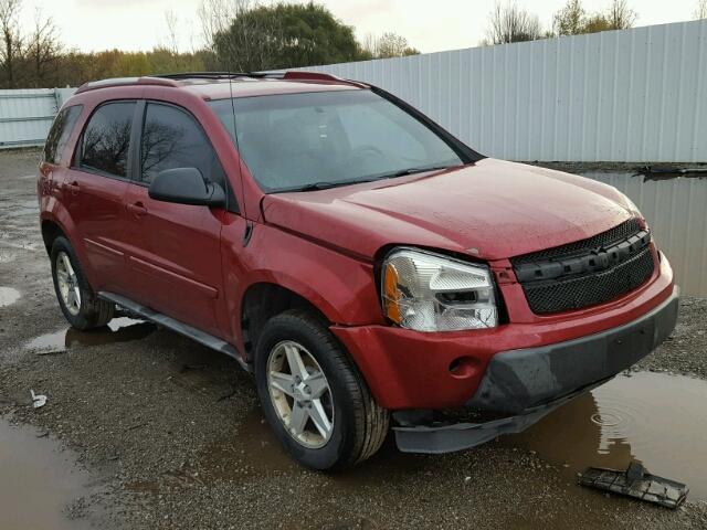 2CNDL73F556202263 - 2005 CHEVROLET EQUINOX LT MAROON photo 1