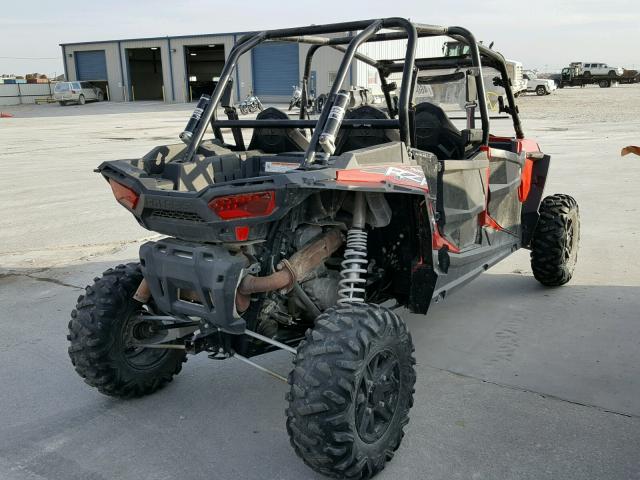 3NSVFE998FF384895 - 2015 POLARIS RZR XP 4 1 RED photo 4