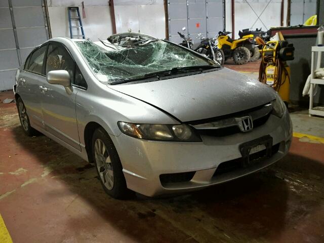 19XFA1F85BE021723 - 2011 HONDA CIVIC EX SILVER photo 1