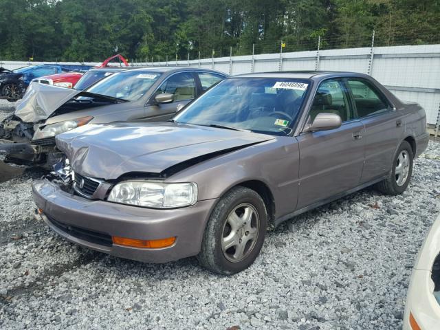 JH4UA2655TC011848 - 1996 ACURA 2.5TL GRAY photo 2