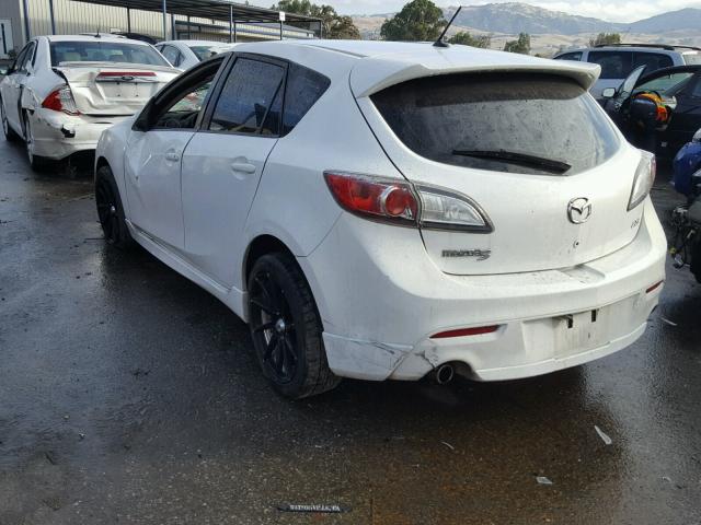 JM1BL1H66A1131038 - 2010 MAZDA 3 S WHITE photo 3