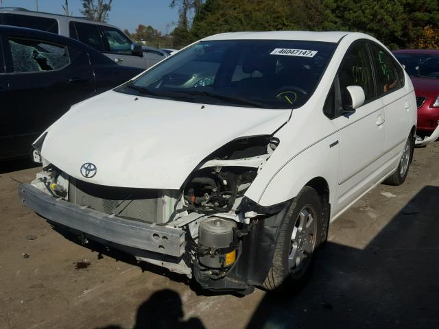 JTDKB20U083446886 - 2008 TOYOTA PRIUS WHITE photo 2