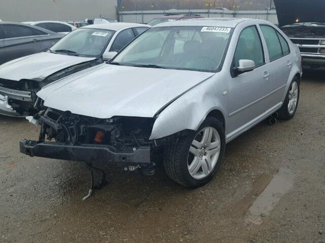 3VWSE69M63M016916 - 2003 VOLKSWAGEN JETTA GLS SILVER photo 2