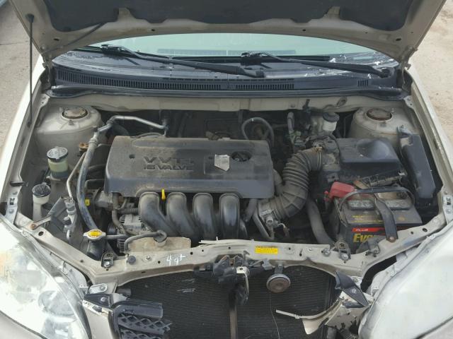 2T1BR32E55C495950 - 2005 TOYOTA COROLLA GOLD photo 7