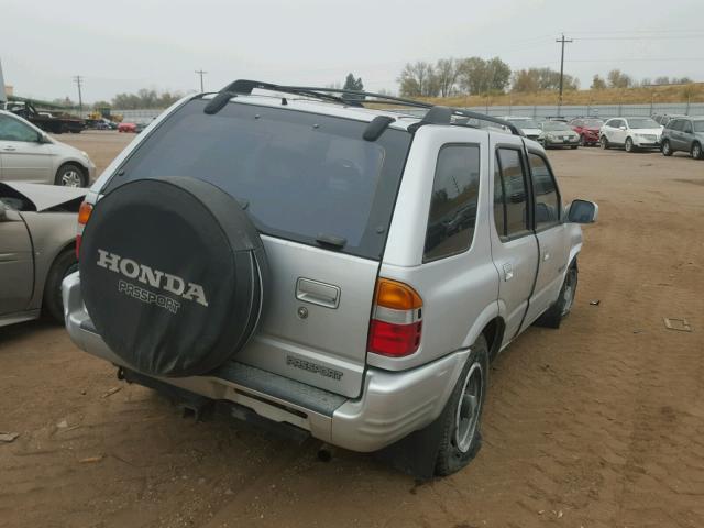 4S6CM58W7W4402223 - 1998 HONDA PASSPORT E SILVER photo 4