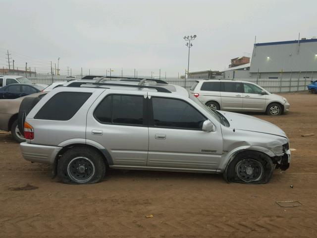 4S6CM58W7W4402223 - 1998 HONDA PASSPORT E SILVER photo 9