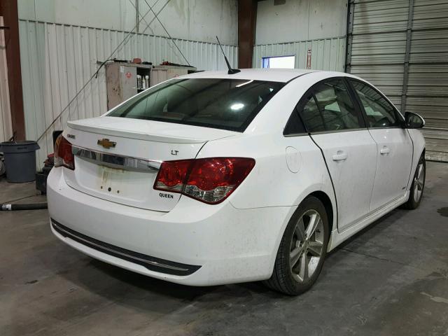 1G1PE5SB5E7419643 - 2014 CHEVROLET CRUZE LT WHITE photo 4