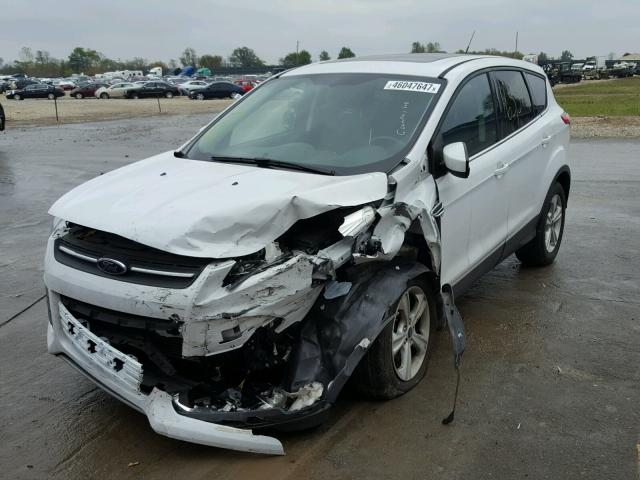 1FMCU9G96FUA11365 - 2015 FORD ESCAPE SE WHITE photo 2