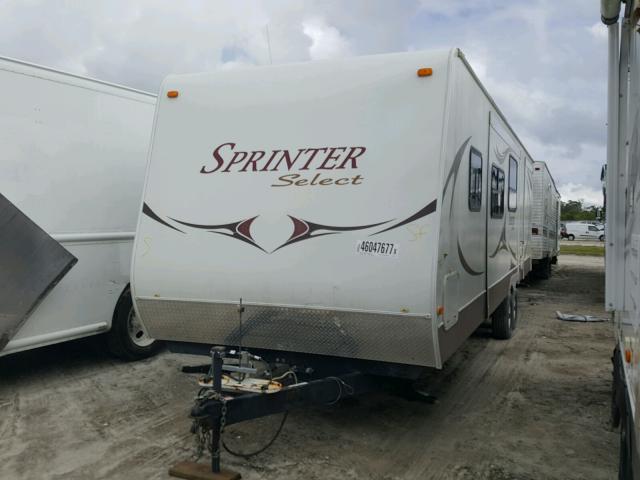 4YDT31B27A1530709 - 2010 KEYSTONE SPRINTER WHITE photo 2