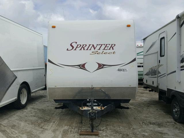 4YDT31B27A1530709 - 2010 KEYSTONE SPRINTER WHITE photo 9