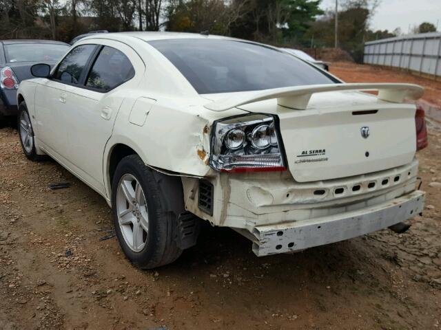 2B3KA43GX8H239800 - 2008 DODGE CHARGER WHITE photo 3