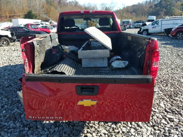 1GCNKPEXXDZ209150 - 2013 CHEVROLET SILVERADO RED photo 6