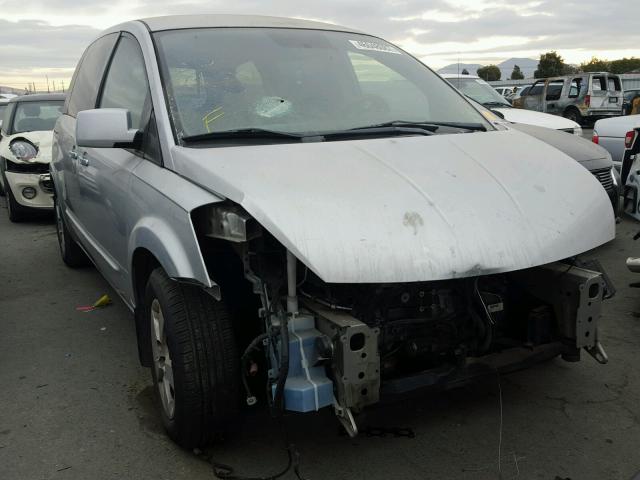 5N1BV28U18N109204 - 2008 NISSAN QUEST S SILVER photo 1