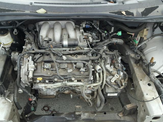 5N1BV28U18N109204 - 2008 NISSAN QUEST S SILVER photo 7