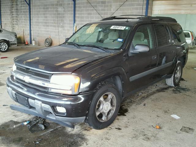 1GNES16SX56112248 - 2005 CHEVROLET TRAILBLAZE GRAY photo 2